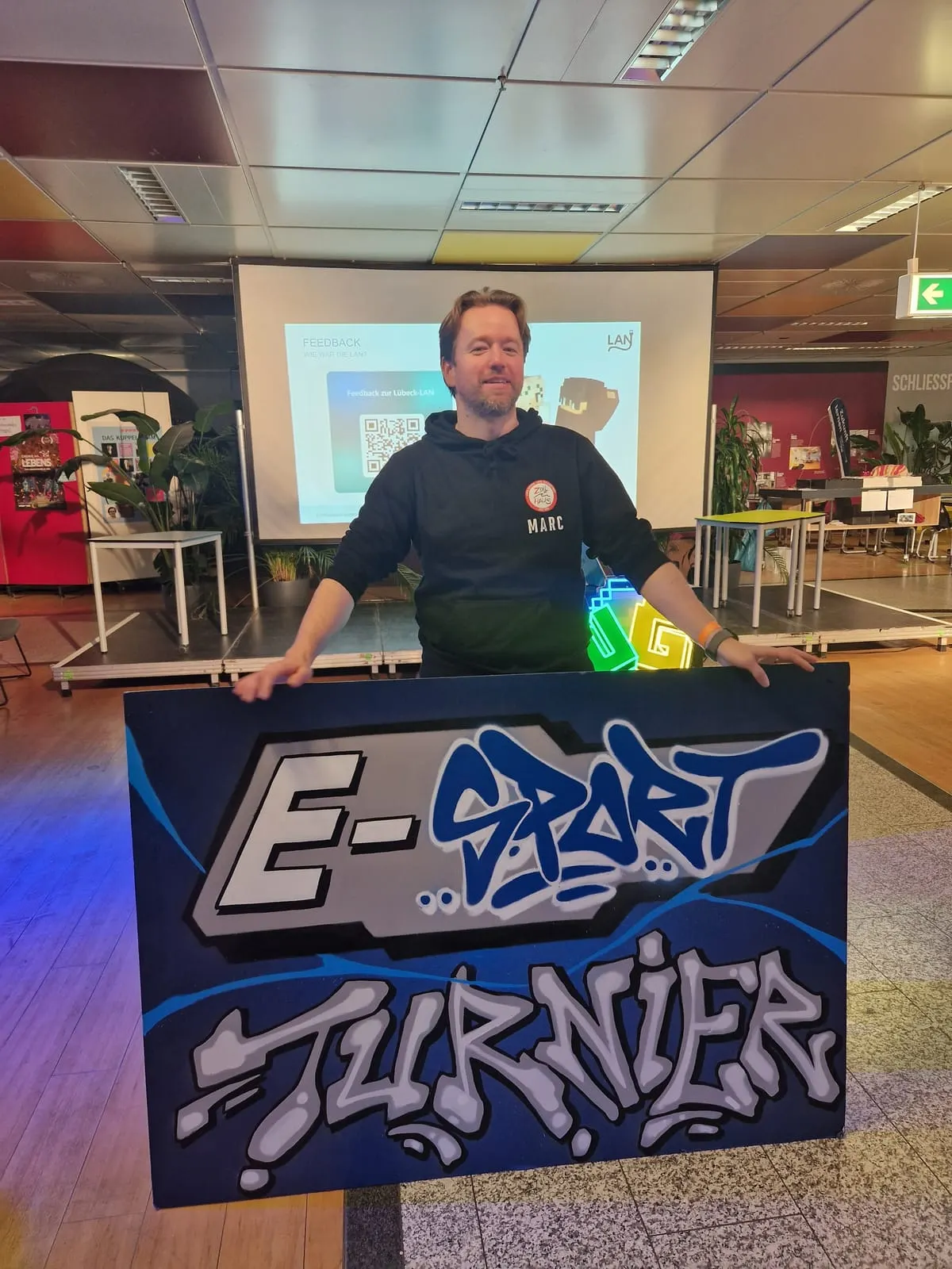 Marc Kimmel, Turnier-Orga im Zollhaus-Team, Jugendschutzbeauftragter des UtopiaGaming e.V.